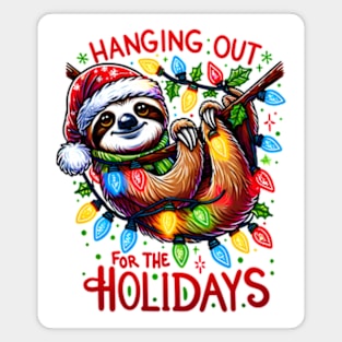 Christmas sloth Magnet